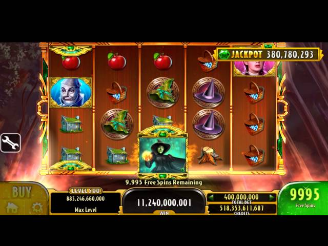 Wizard of oz slots guide for today